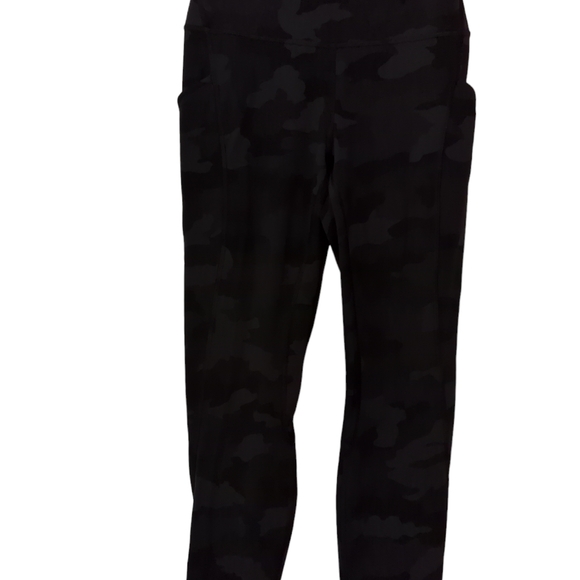 Lululemon  Tight 25” HR Size 6 Incognito Camo Multi Grey Non reflective - Picture 3 of 8